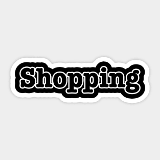 Shopping Sticker